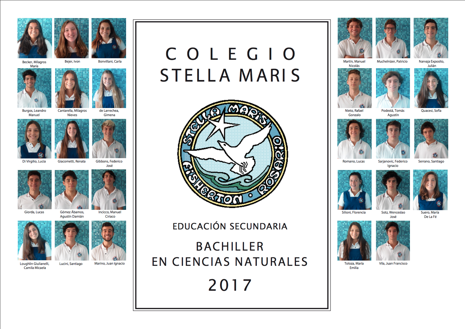 Promoción 2017 - Naturales